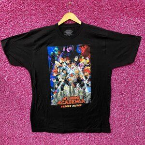 My Hero Academia Heroes Rising Movie Poster Promo Graphic Design Anime T-Shirt X
